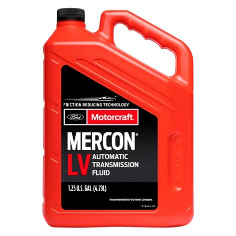 mercon lv transmission fluid|ford mercon Lv equivalent.